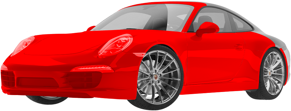red sports car background